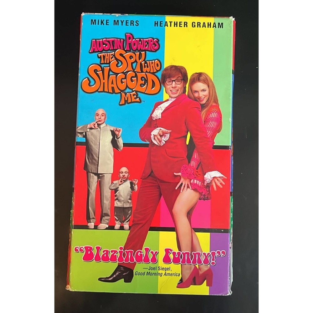 The Spy Who Shagged Me VHS Movie